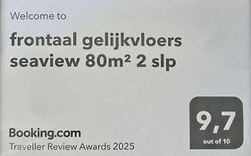 frontaal gelijkvloers seaview 80m² 2 slp